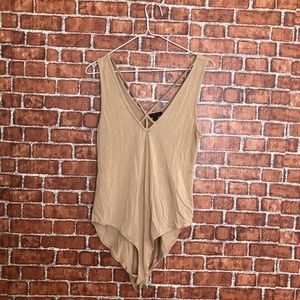 💢SOLD💢Tan bodysuit